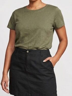Linen Blend Skort
